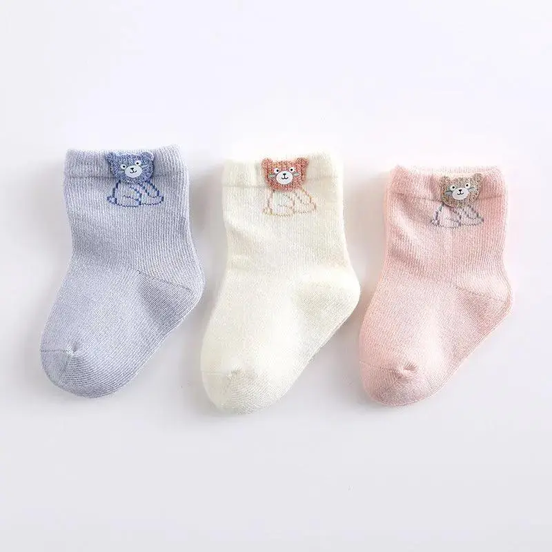 Cartoon Accessories Baby Socks Boneless Baby Cotton Socks