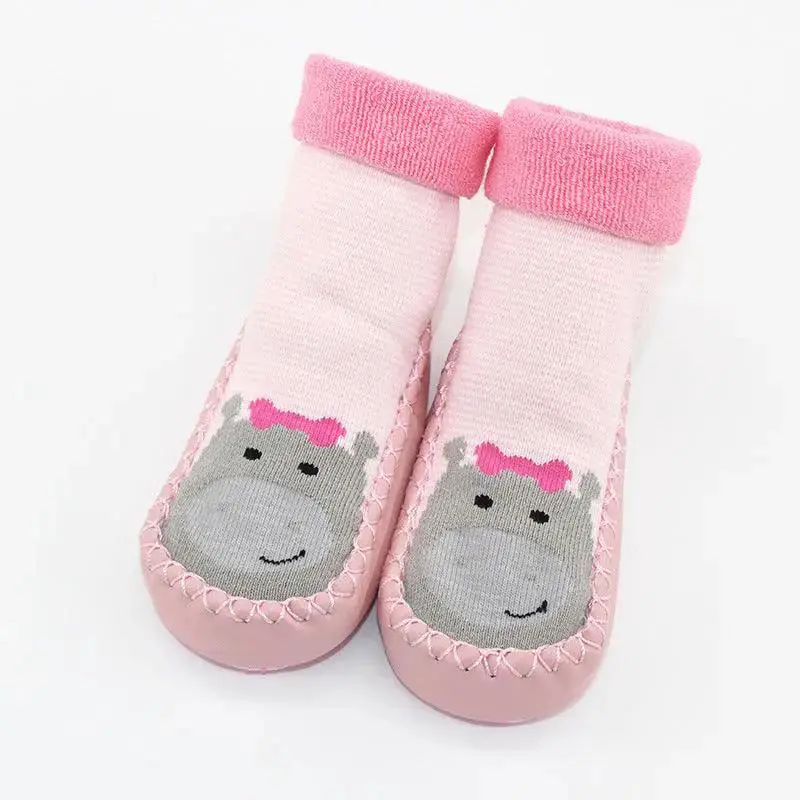 Cartoon Non-Slip Soft Sole Baby Toddler Shoes And Socks