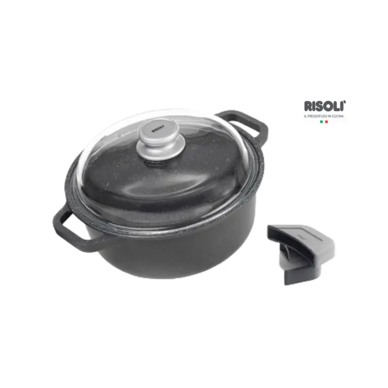 Casseruola Granito Risolì con coperchio - induction