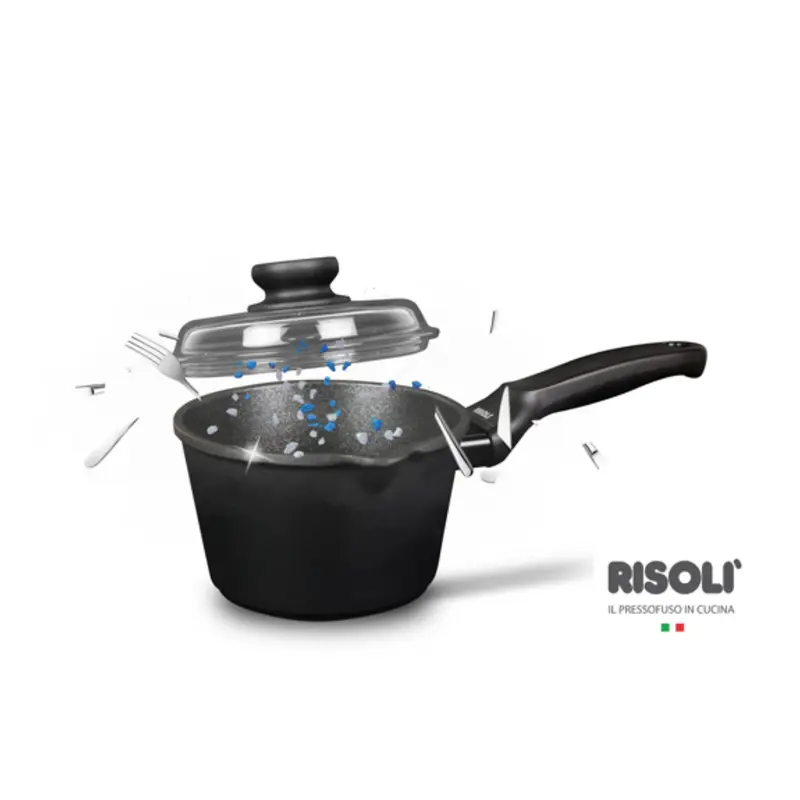 Casseruola un manico BLACKplus Risolì - Induction
