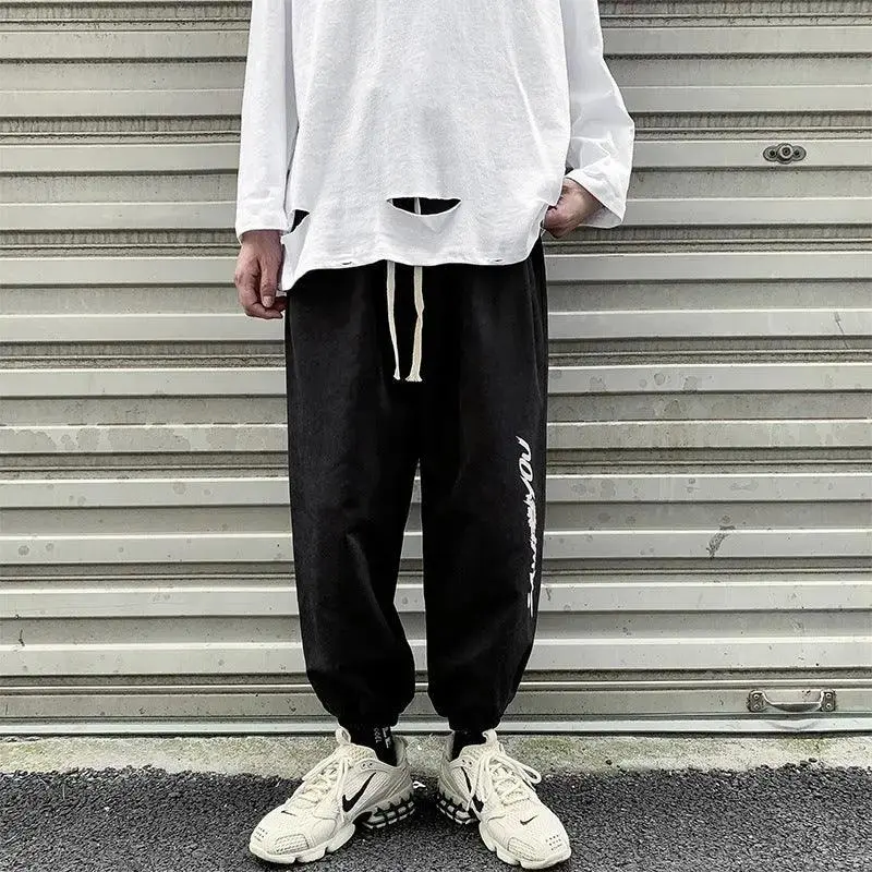 Casual Men's Trendy Loose-fitting Trousers Ins All-match S