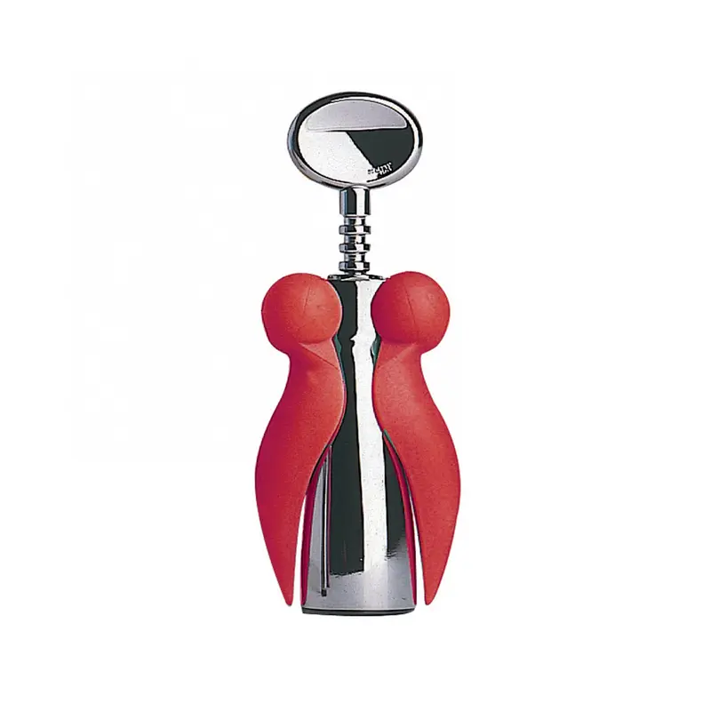 Cavatappi Lola Acciaio Inox Rosso Bugatti