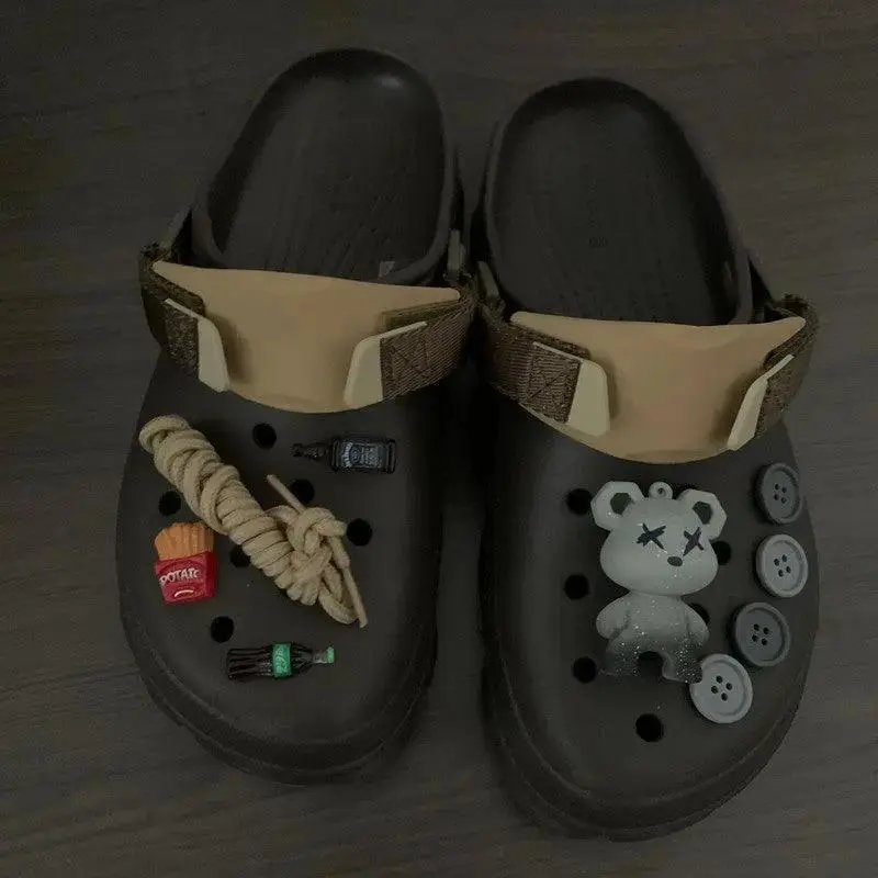 Cave Shoes Flower Men's Shoe Buckle Decorative Accessories