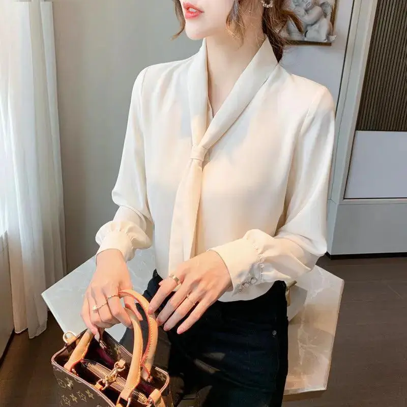 Chiffon white shirt