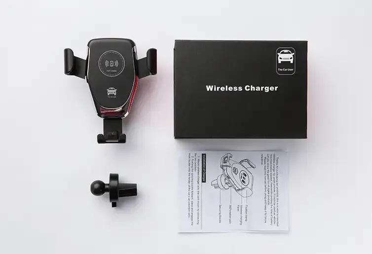Compatible With Apple, Car Qi Wireless Charger For 11 Pro Xs Max X 18w Fast Charging