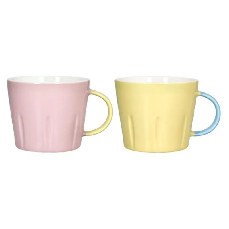 Coppia tazze mug Andrea Fontebasso Colorblock