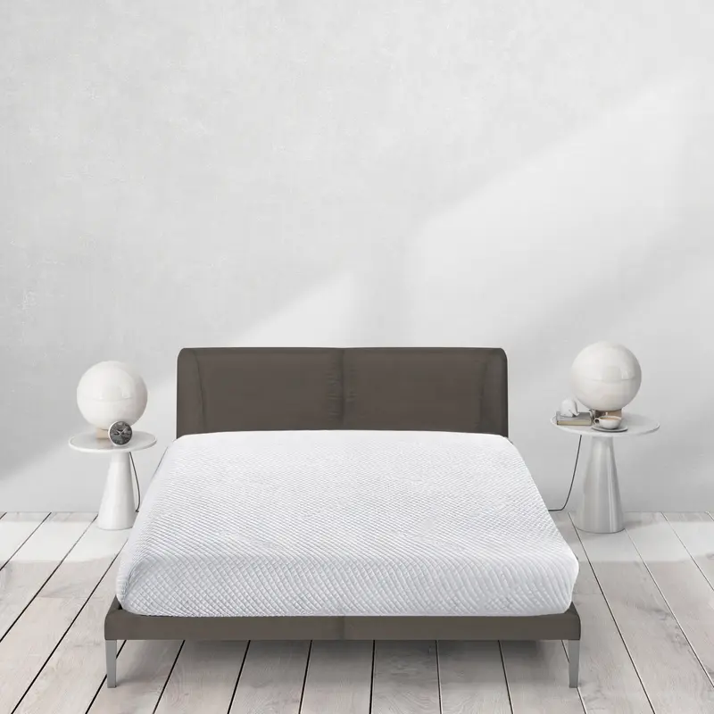 Coprimaterasso Massaggiante Bubble 180x200 h25 antiacaro traspirante matrimoniale Bianco