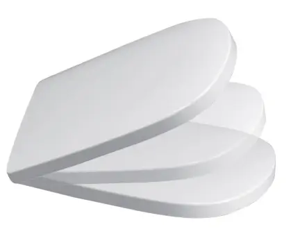 Copriwater Semplice Bianco Opaco Softclose