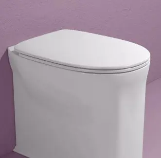 Copriwc Madre Slim Disc rall bianco