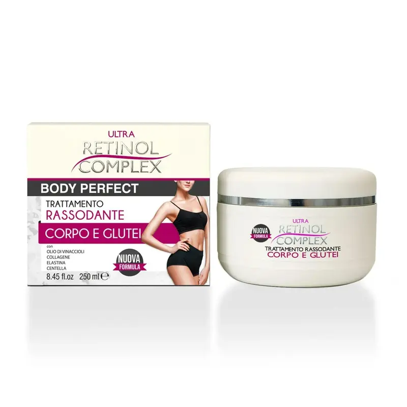 Crema Rassodante Corpo e Glutei Estratti Vegetali, Collagene ed Elastina