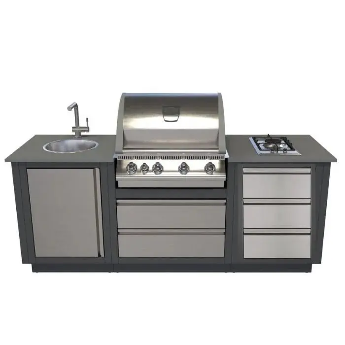 Cucina da esterno Oasis con Moduli / Fuoco laterale / Lavello / bbq Bild485 Napoleon