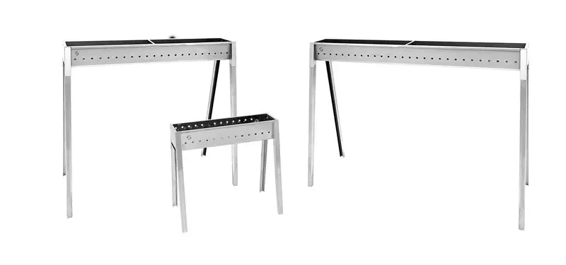 Cuoci spiedini e arrosticini Lisa Cucine Milano inox 430