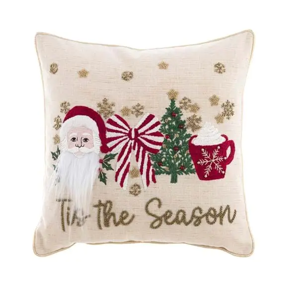 Cuscino Babbo Natale quadrato It's the Season 30x50 cm