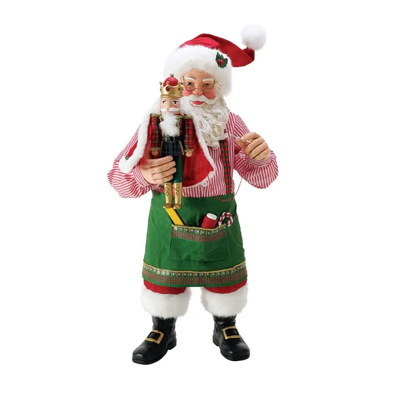 Department 56 Possible Dreams Babbo Natale "Nutcracker King" 30.5x24.5xH62.5 cm