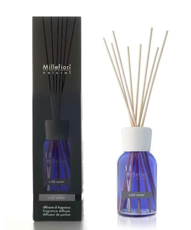 Diffusore Bastoncini Cold Water 250ml - Millefiori Milano