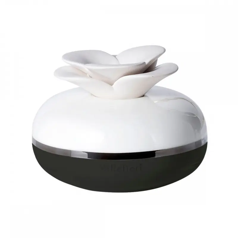 Diffusore profumazioneporcellana air design nero millefiori milano