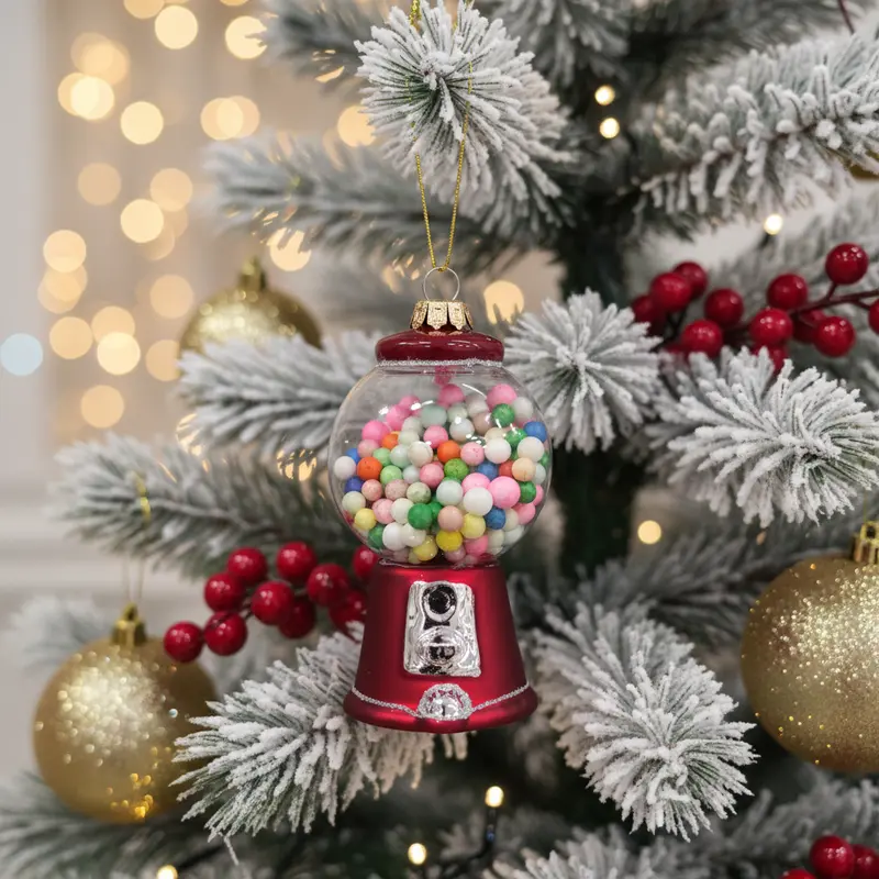 Dispenser Caramelle Appendibile per Albero di Natale – 6x11 cm