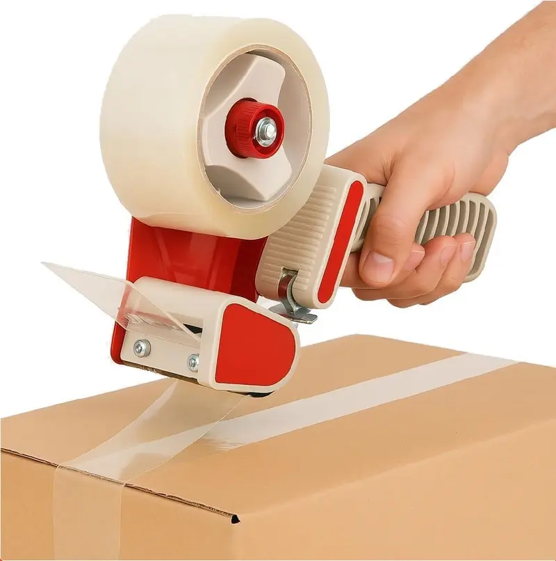Dispenser per Nastro Adesivo da Imballaggio, Tendinastro Manuale Regolatore di Tensione