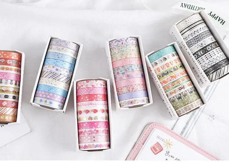 DIY Sticker Set Ten Rolls Basic Frame Series