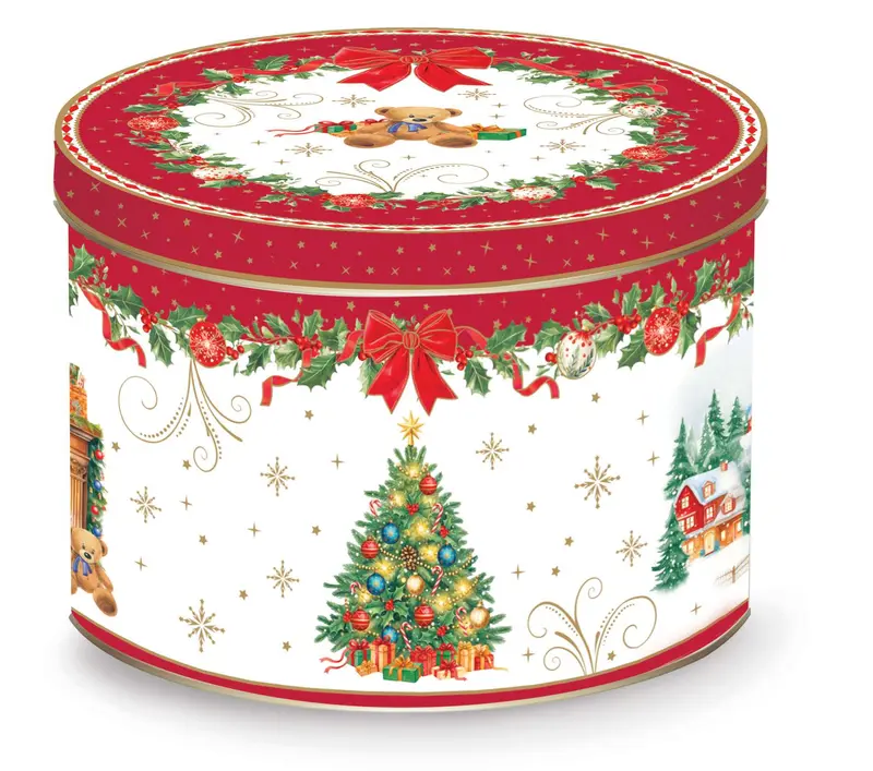 Easy Life Tazza di natale in porcellana + box "Christmas Heritage" 350 ml 4 varianti(1 unità)