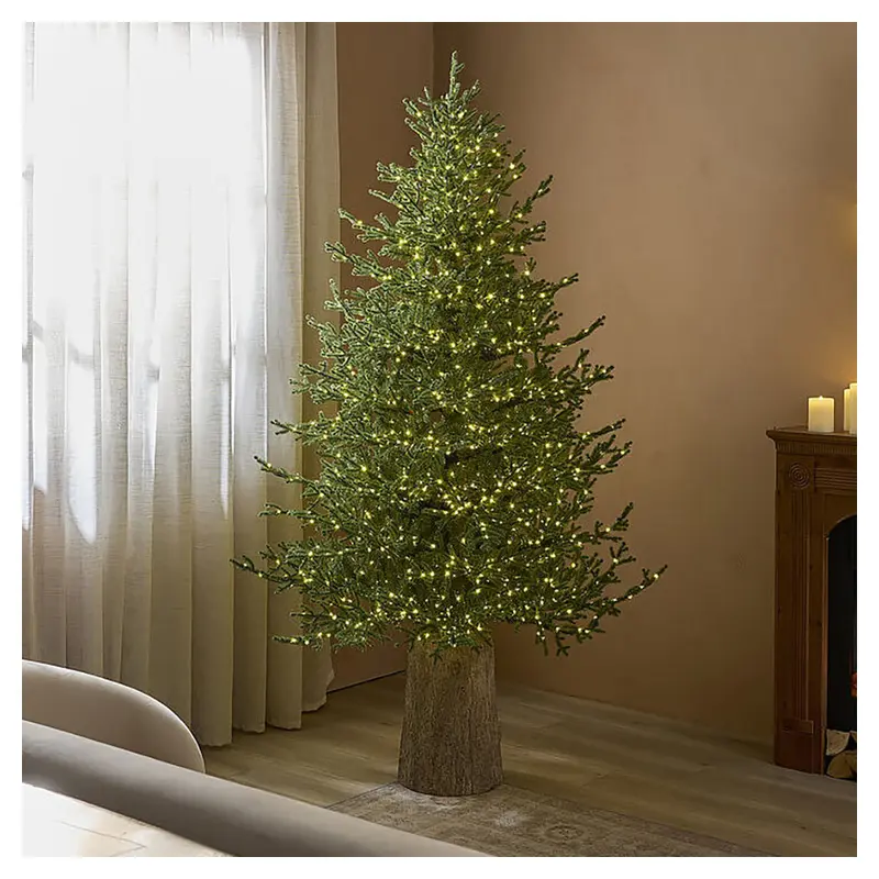 EDG Albero di natale pino Lucciole 2300 luci led D115 - H180 cm