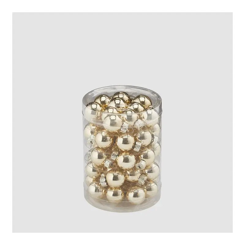 EDG Box 50 palline di natale da appendere D2 cm 2 varianti (50 unità)