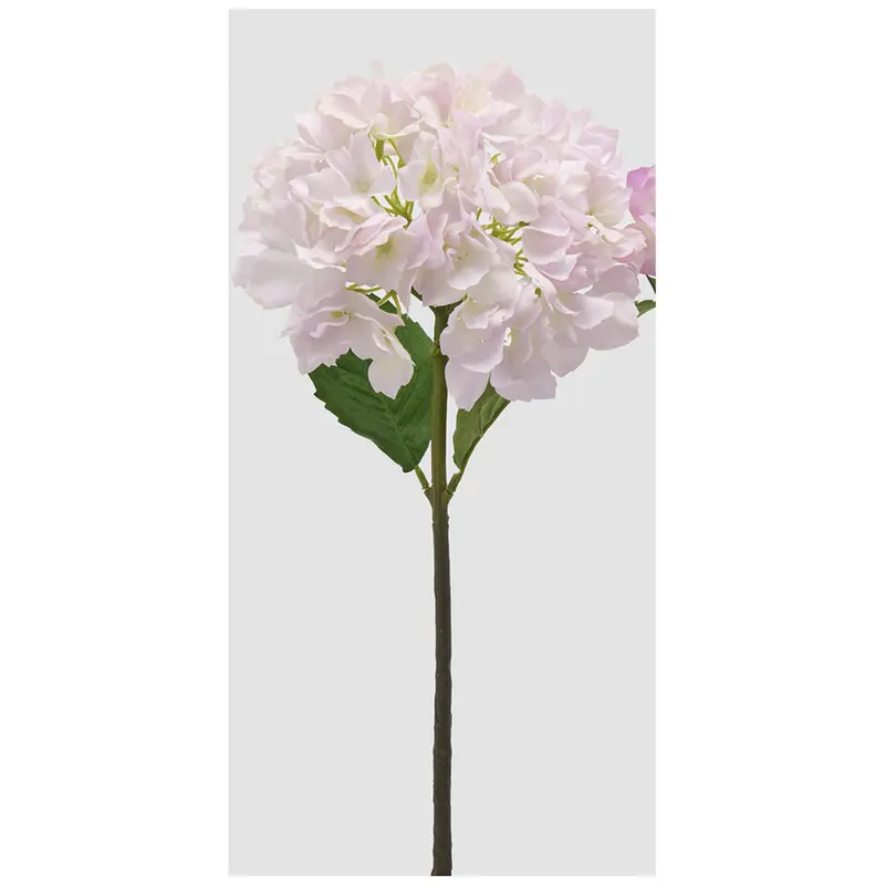 Edg Enzo De Gasperi Ramo ortensia artificiale con foglie H50 cm 2 varianti(1 unità)