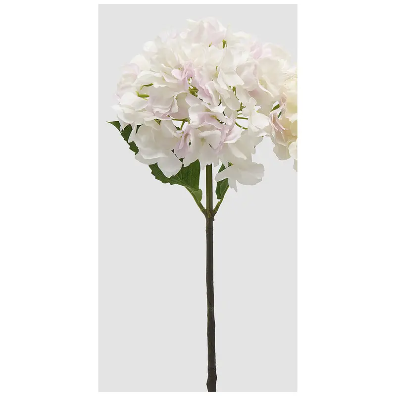 Edg Enzo De Gasperi Ramo ortensia artificiale con foglie H50 cm 2 varianti(1 unità)