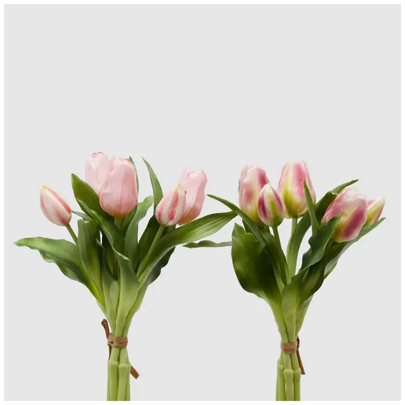 EDG Mazzo Tulipano Olis artificiale H28 cm 2 varianti(1pz)