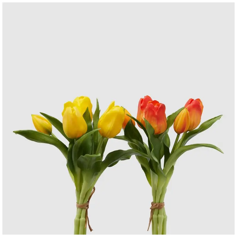 EDG Mazzo Tulipano Olis artificiale H28 cm 2 varianti(1pz)