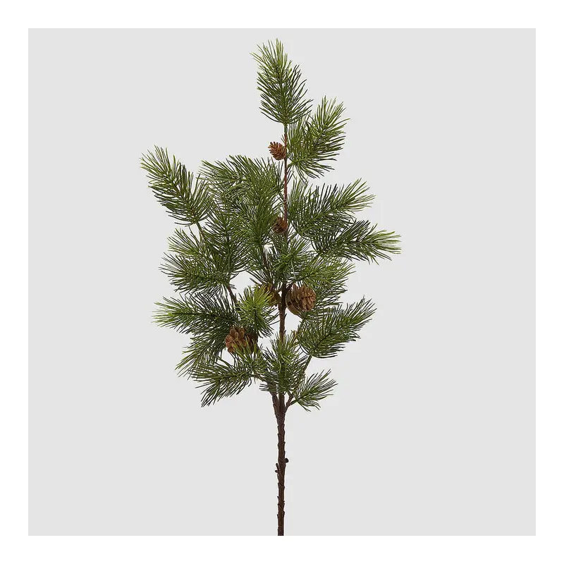 EDG Ramo con pigne decoro natalizio artificiale H90 cm