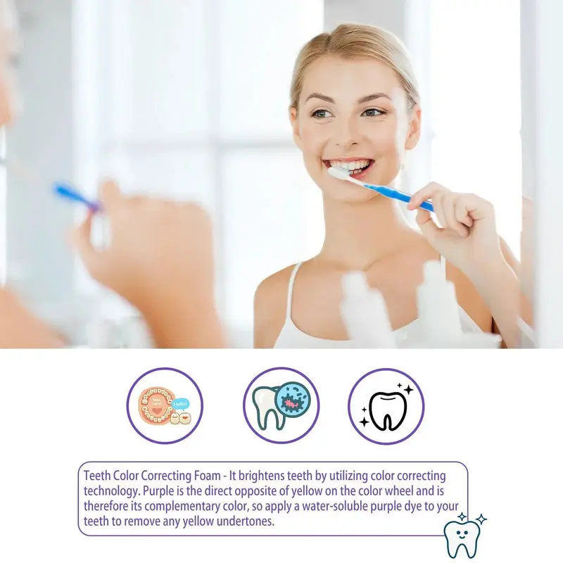 EELHOE Teeth White Toothpaste White Beautiful Tooth Remove Tooth Stains Odor Oral Care Clean Bright White Toothpaste