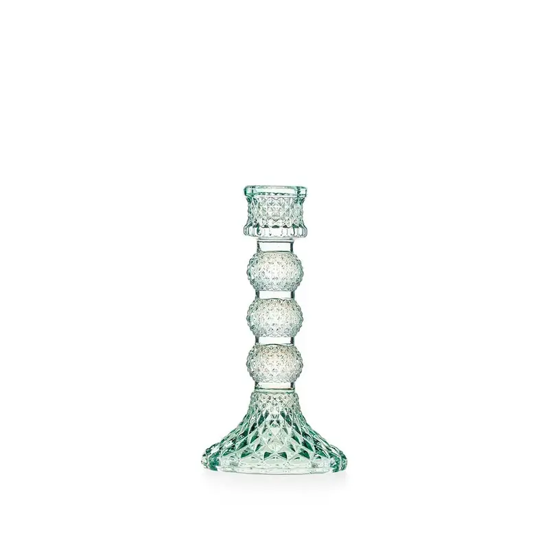 Emò Italia Candeliere in vetro "Convivium" D8xH15.5 cm 4 varianti(1 unità)