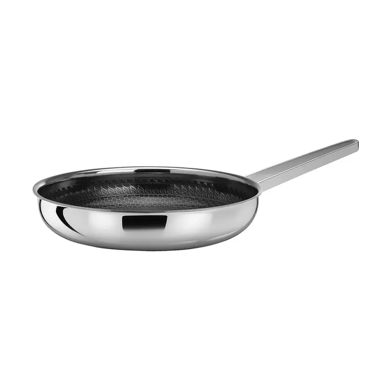 Estia Home Padella in acciaio inox, rivestimento in ceramica "Allegro" D28 cm