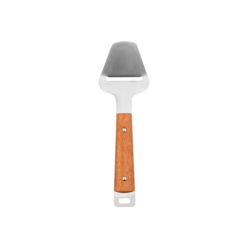 Estia Home Taglia Formaggio in acciaio inox, manico in legno "Allure" 24x7.5 cm