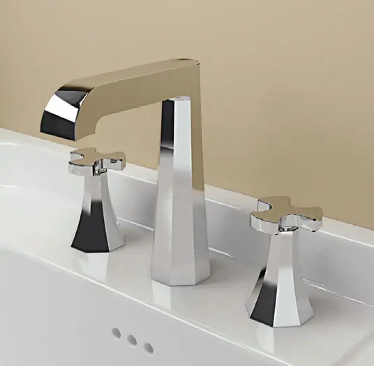 Evergreen 3 Fori Lavabo Alto Oro