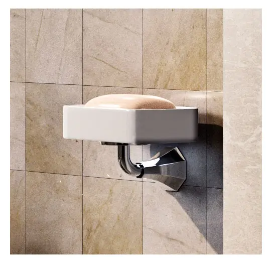 Evergreen Porta Sapone Cromo