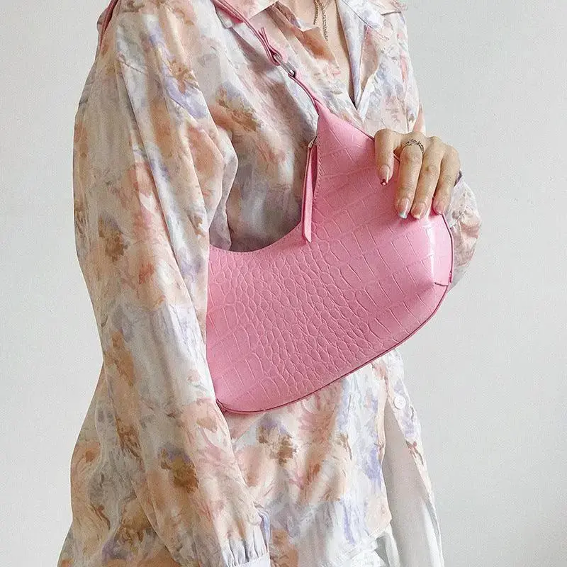 Fashion Half-moon One-shoulder Armpit Bag