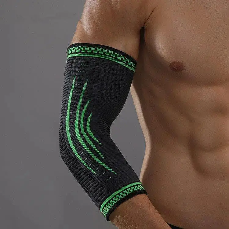 Fitness exercise elbow support