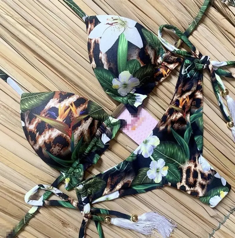 Floral Retro Trade Bikini New Sexy Swimwear