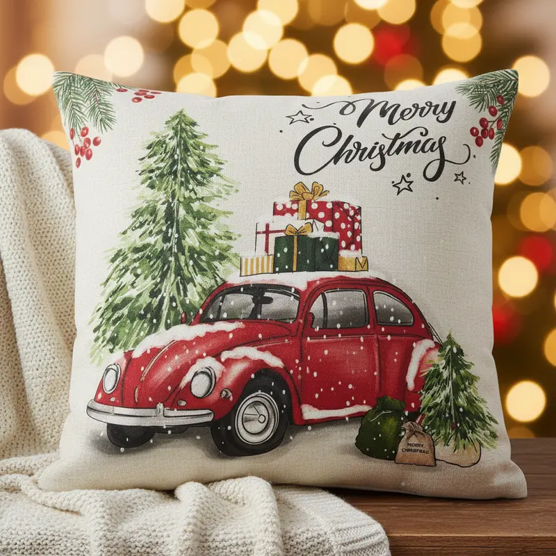 Fodera Cuscino Natalizio 45x45 cm – Varie Fantasie | Ninocco Home