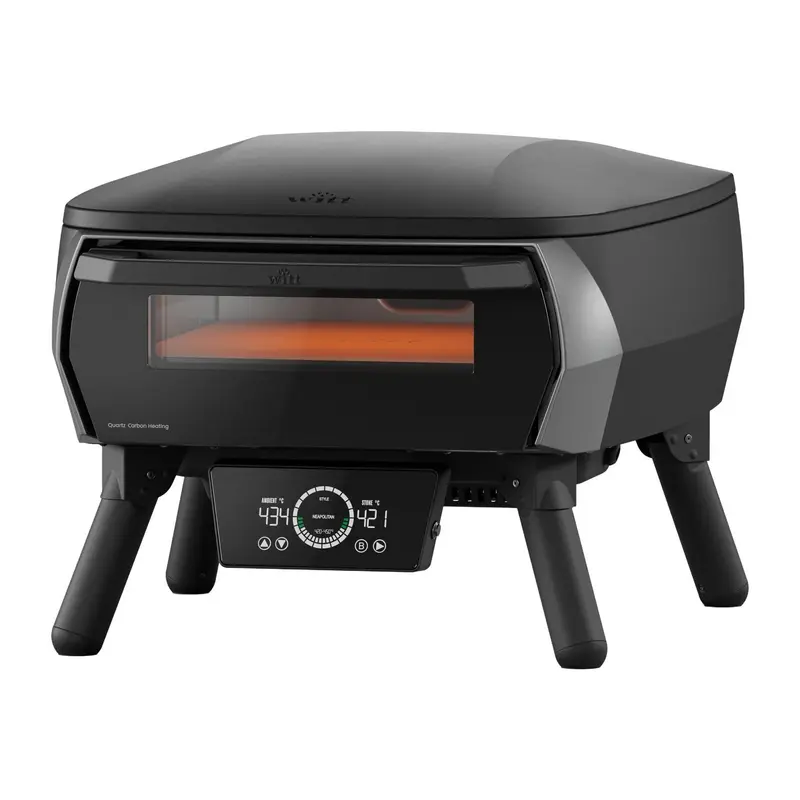 Forno pizza Witt eGNITE Control 13” Nero – elettrico, 460°C e pietra in cordierite