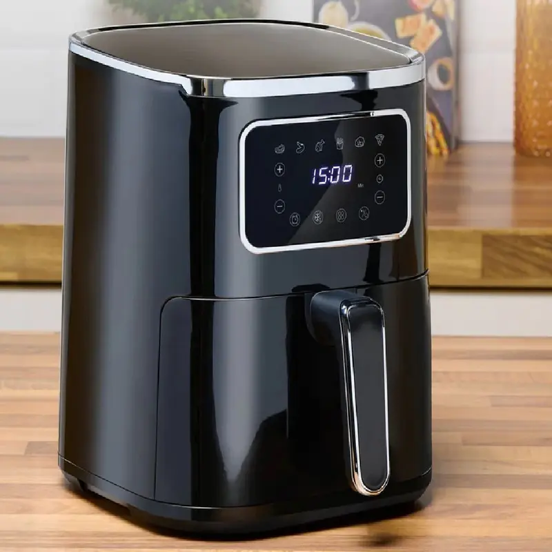 Friggitrice ad Aria 4,5 Litri Digitale 1450W Temperatura fino 200°C 4-6 persone