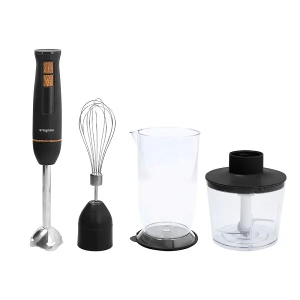 Frullatore ad Immersione 3in1 Nero - Tognana