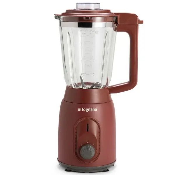 Frullatore Elettrico 0,8l Rosso Mela - Tognana