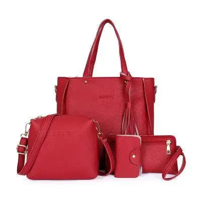 Girls Pack of 4 Shoulder Bag Set