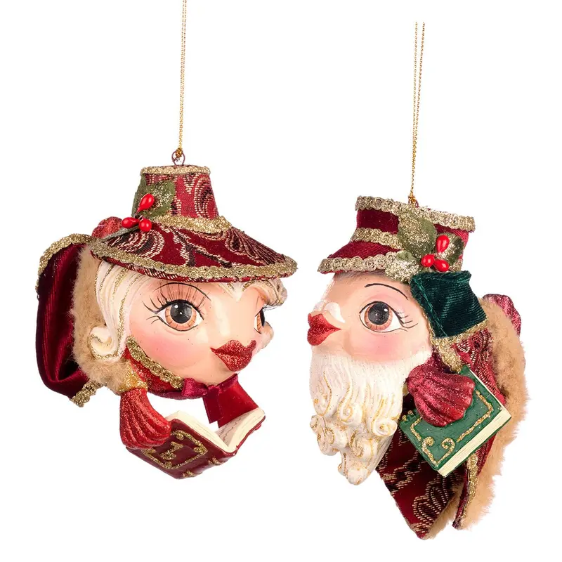 GOODWILL Decorazione da appendere di Natale Pesciolino cantore con libro 19 cm