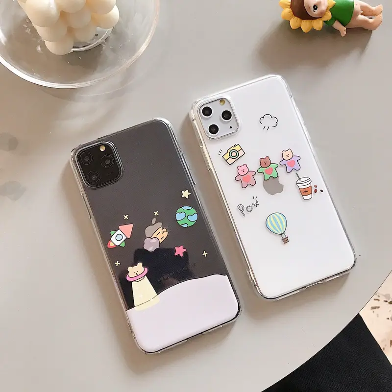 Graffiti bear phone case