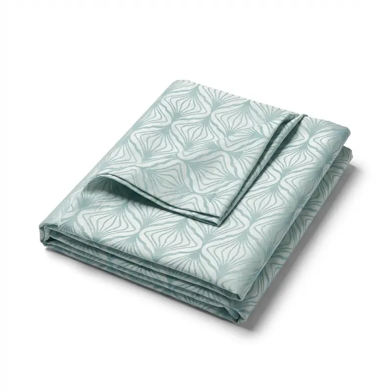 Grandfoulard Copritutto in Cotone Jacquard 270x270 cm – Copridivano Grande Multiuso, Telo Arredo Design Cerchi, Copriletto Matrimoniale Leggero Lavabile
