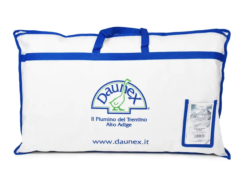 Guanciale Issimo di Daunex in piuma d'oca 50x80 cm